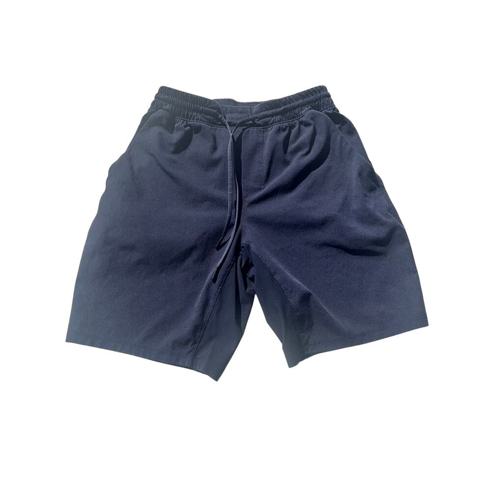 Lululemon Mens Pace Breaker Short 9" Linerless Drawstring Navy 7